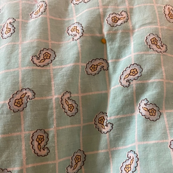 Large vintage patchwork quilt - Picture 7 of 8